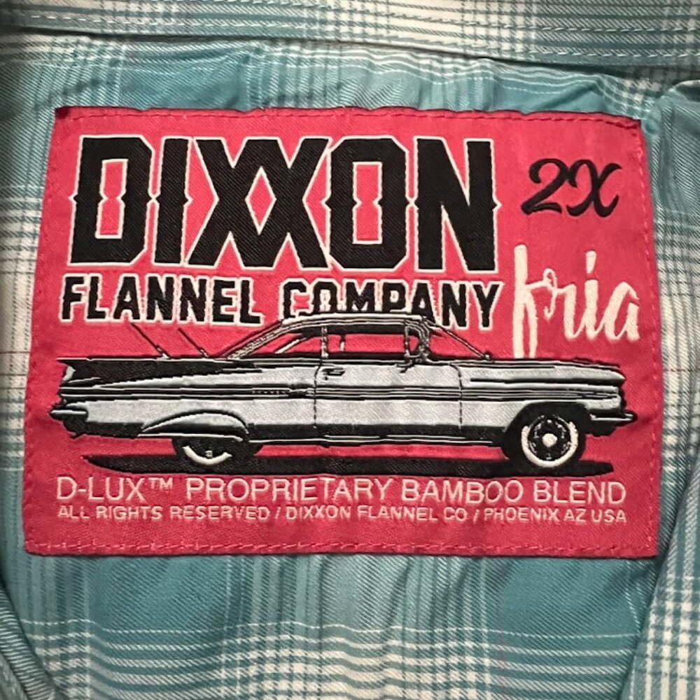 Dixxon Flannel Co. "The Fria" Limited Edition Bamboo Size XXL